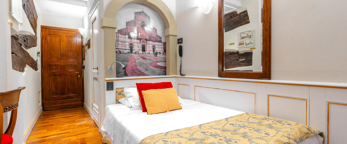 A single room at Art Hotel Commercianti