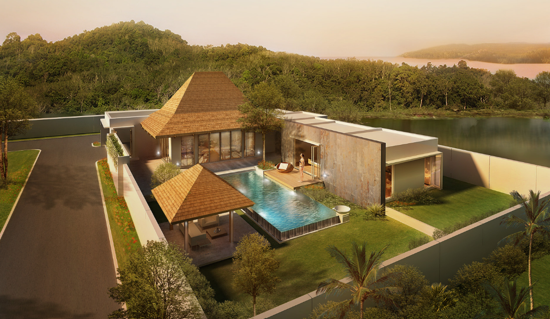 Garden Views Perfect Villa