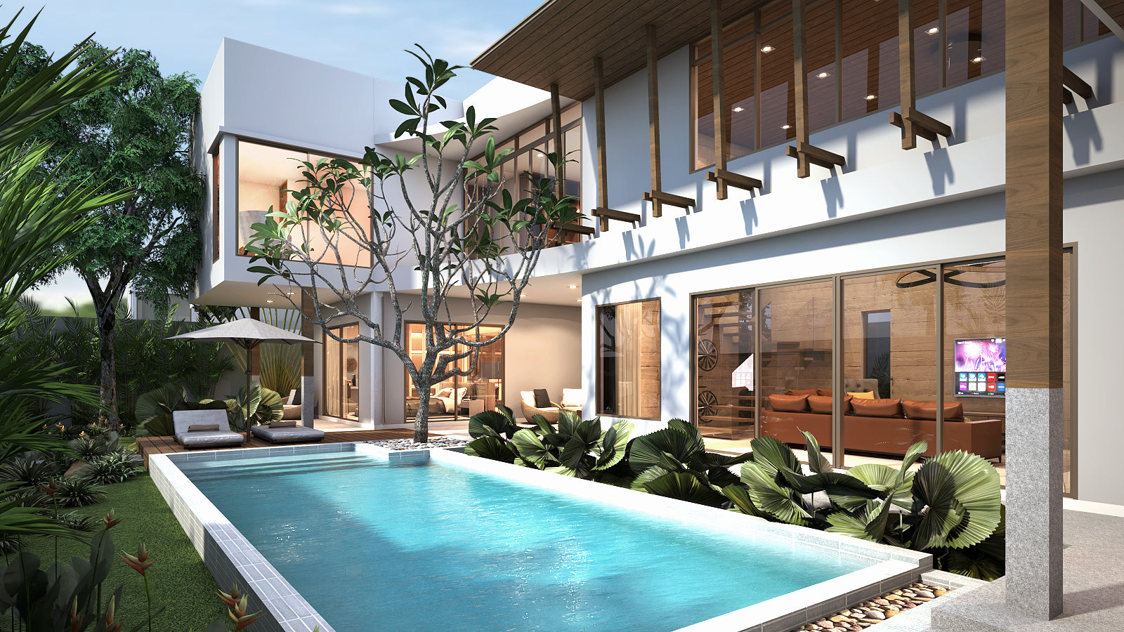 Luxury Villa Feature Modern