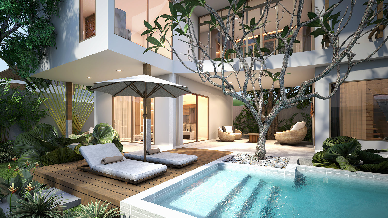 Luxury Villa Feature Modern