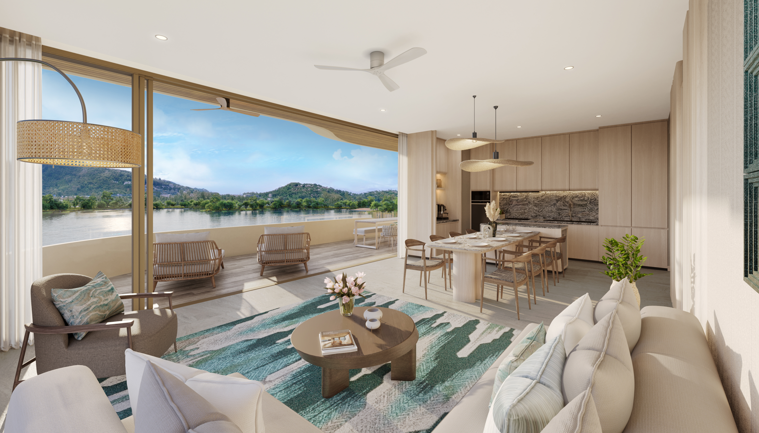 Seaview Condo with Rooftop Pool