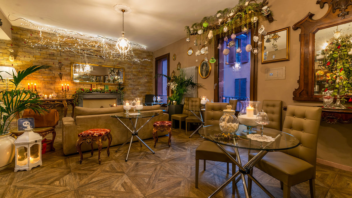 A detail of the living room at 051 Boutique R&B