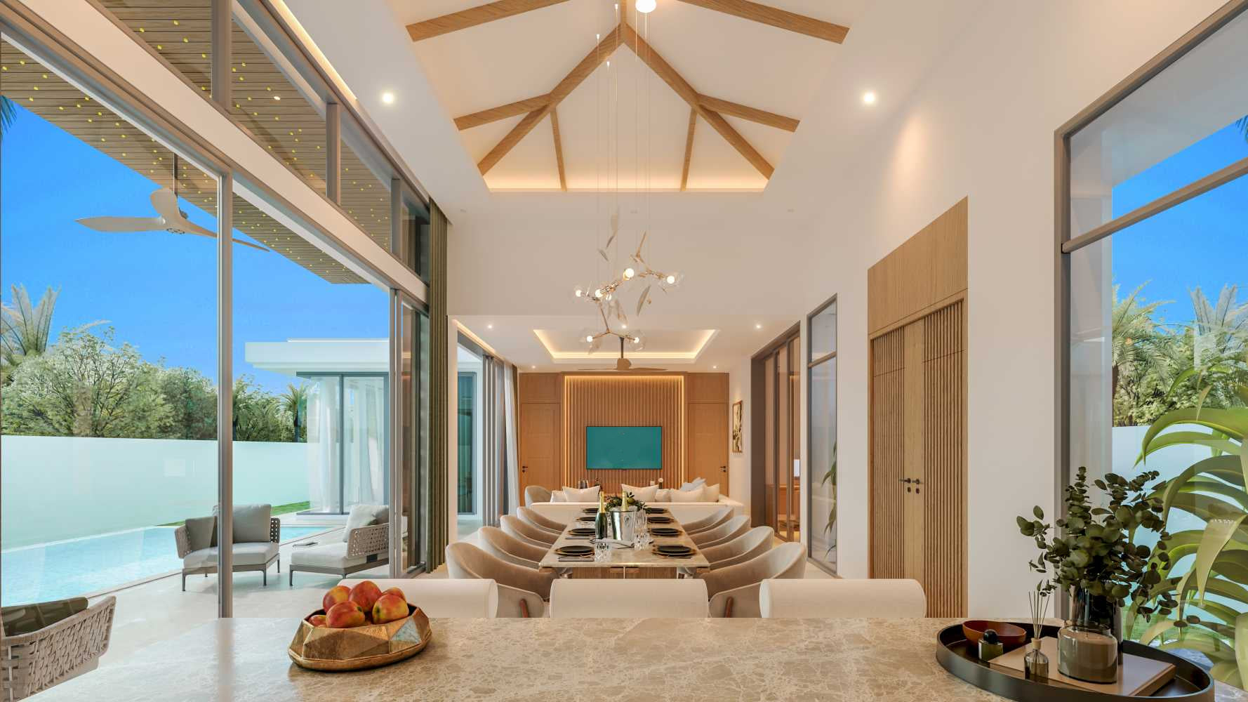 Cozy Three Bedroom Villa