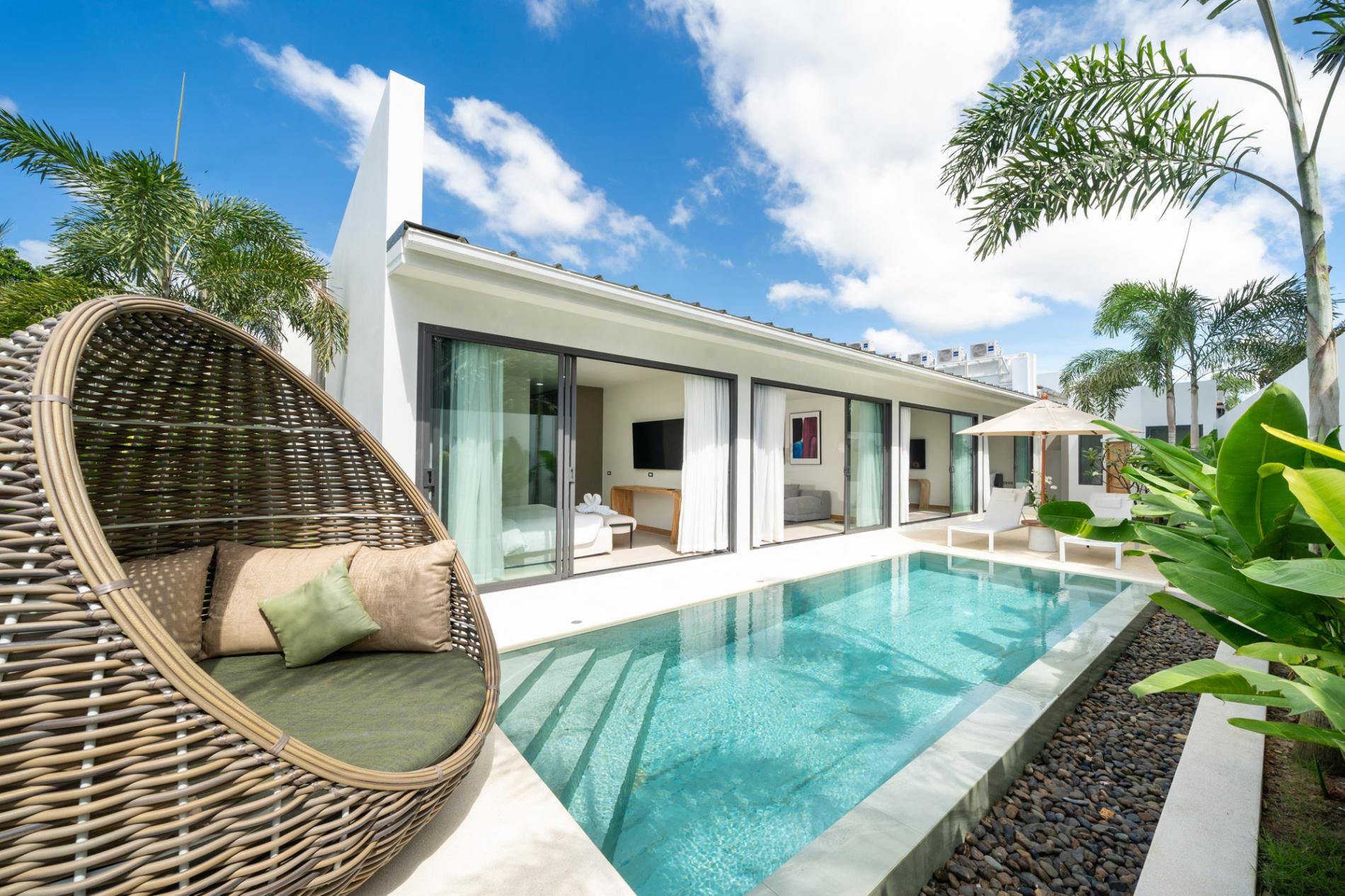 Three Bedroom Deluxe Garden Pool Villa