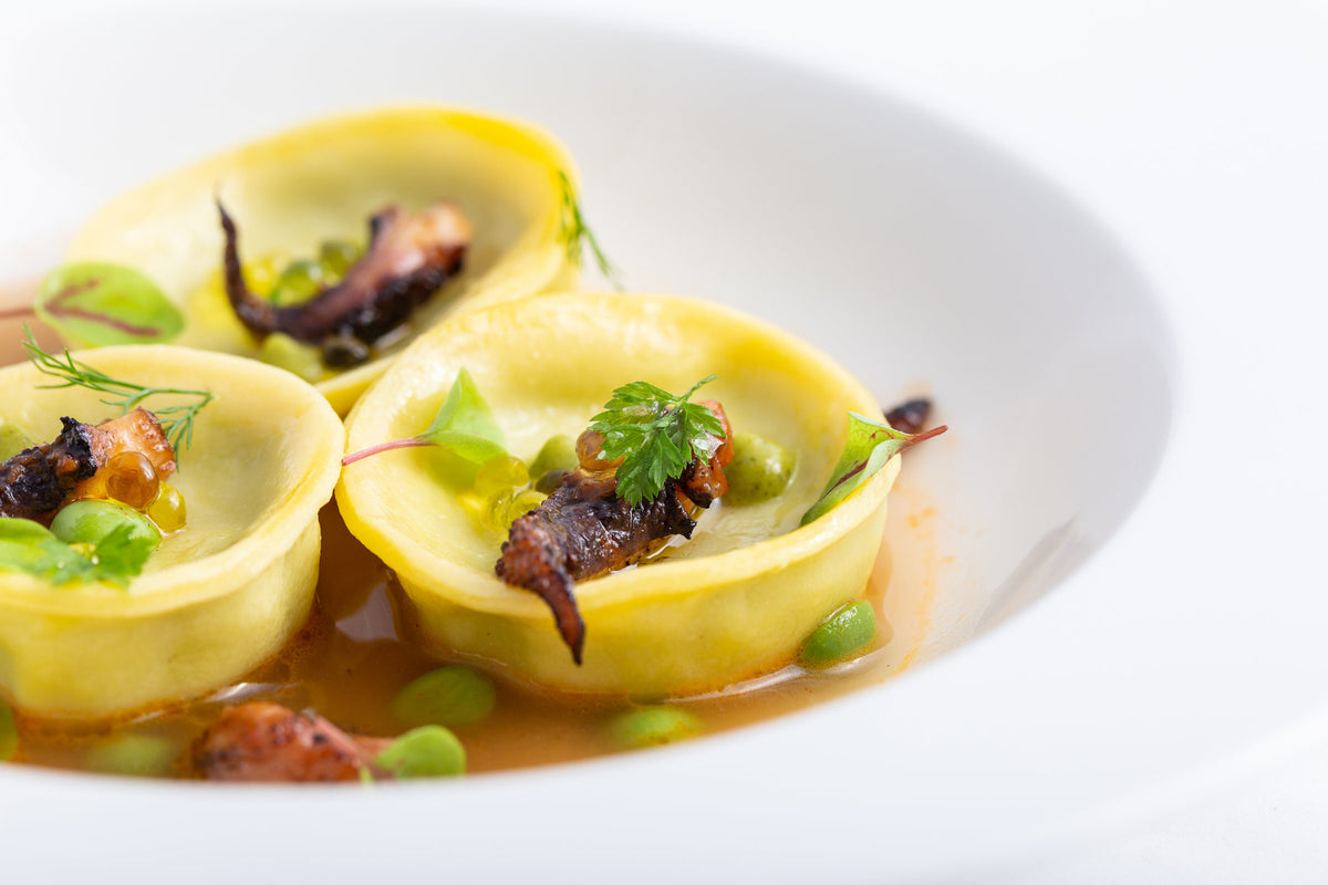 Filled pasta at Comi 107