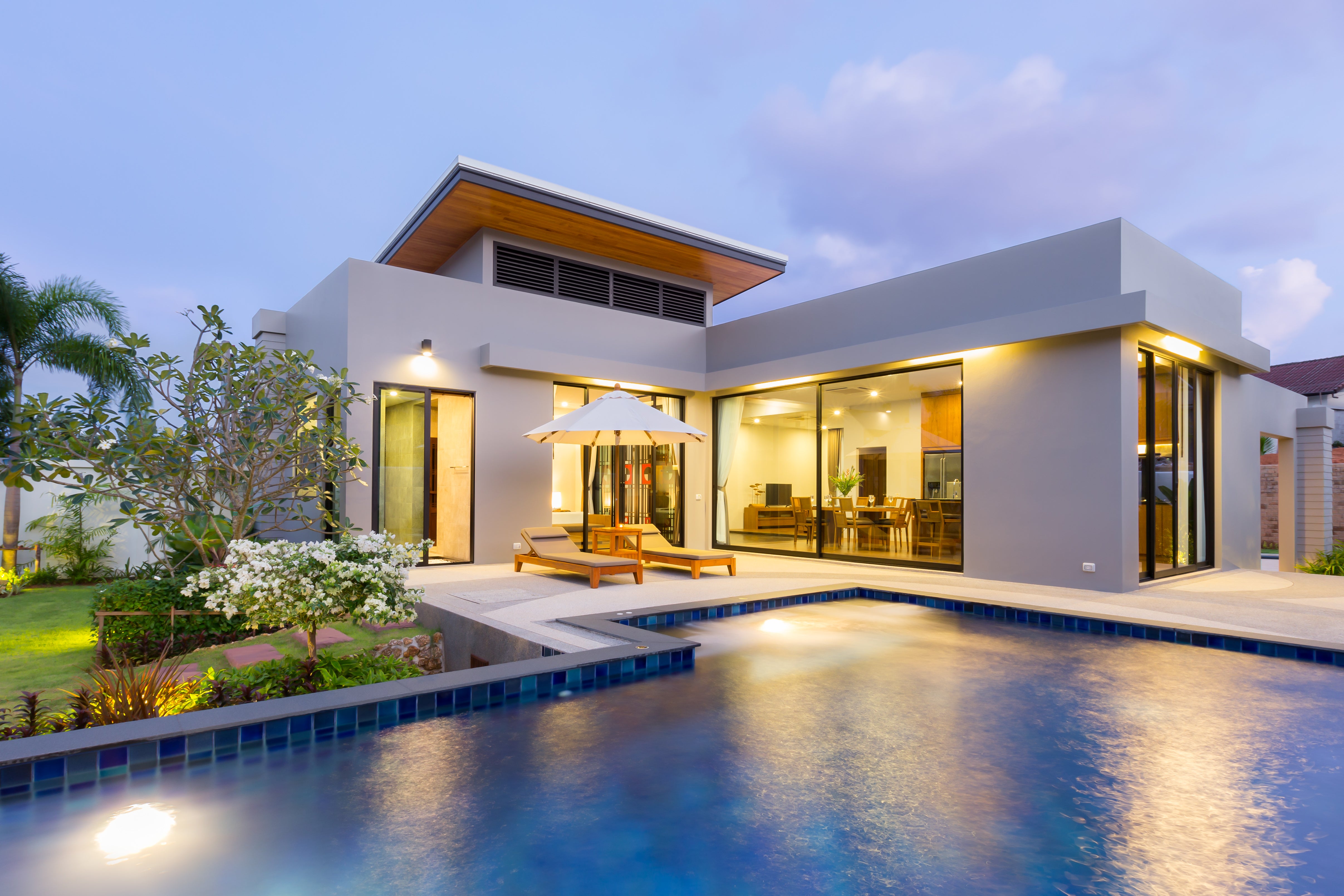 3 Bedroom Modern Zen Villa For Rent