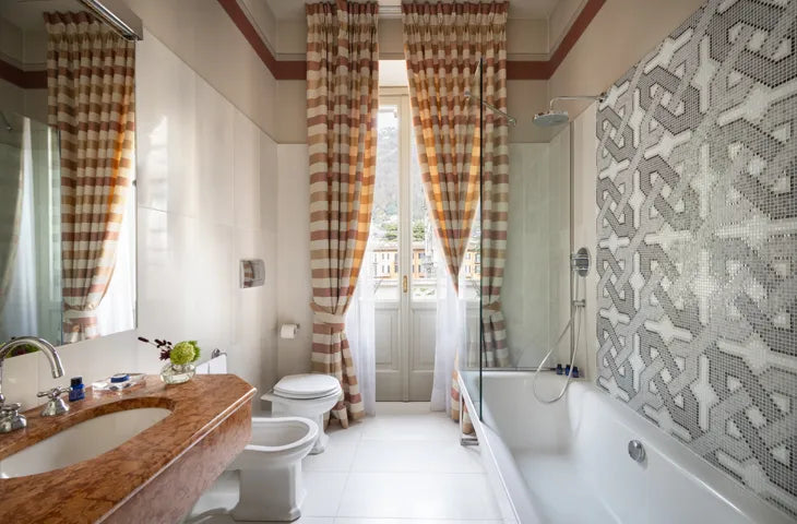 Inside the Terrace Suite at Albergo Terminus
