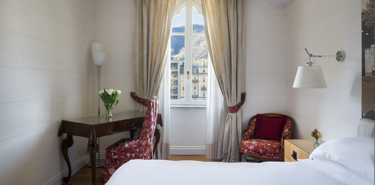 A Deluxe room at Albergo Terminus