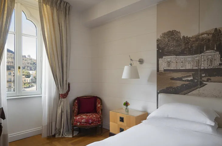 A Deluxe room at Albergo Terminus
