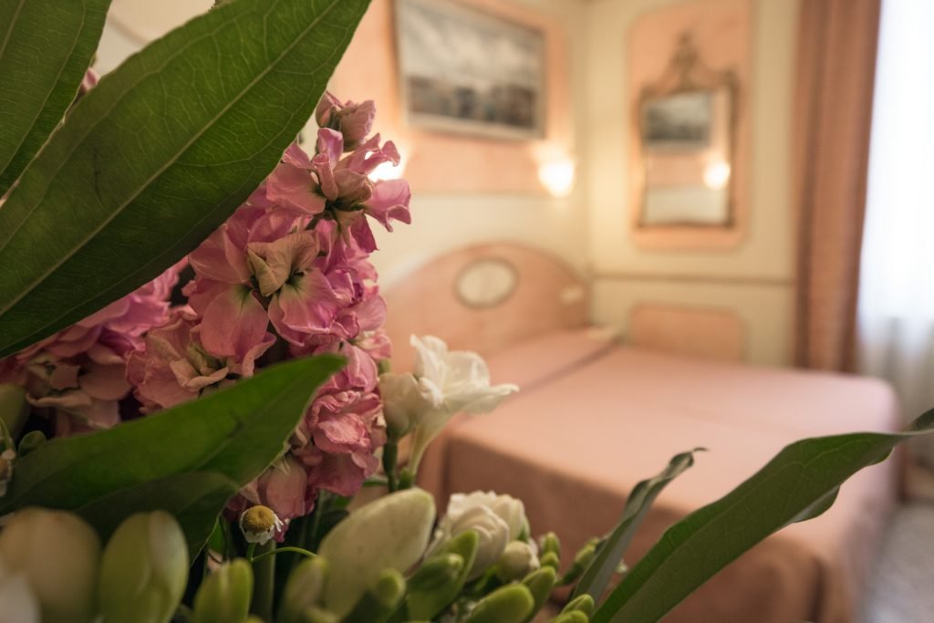 Another view of Camera Rosa at Antica Residenza d'Azeglio