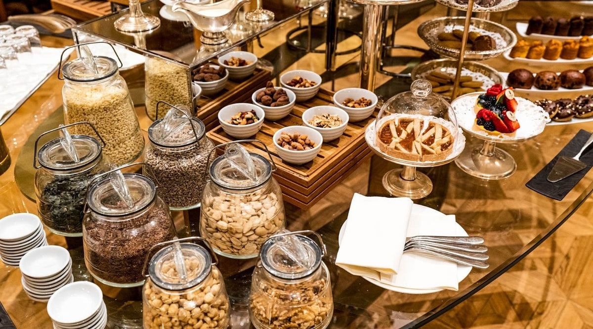 The breakfast room at Grand Hotel Majestic "già Baglioni"