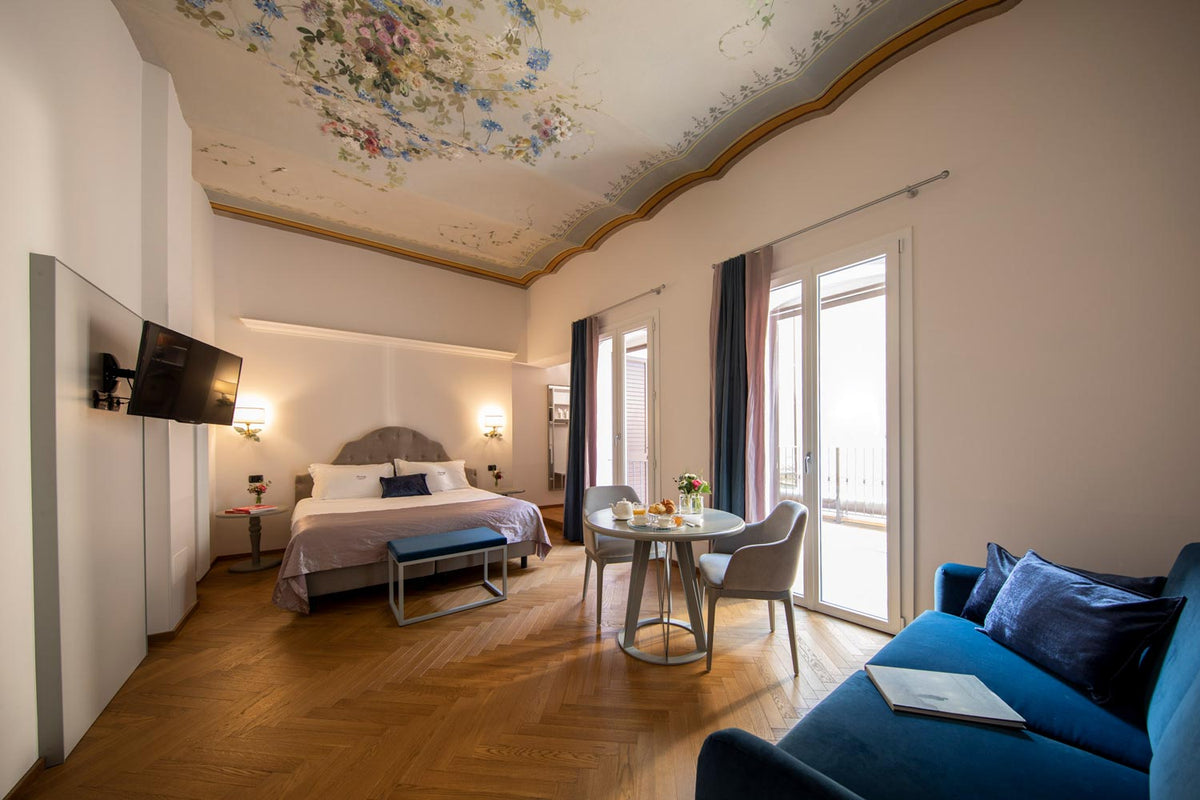 A view of the Suite Affresco at Hotel Touring