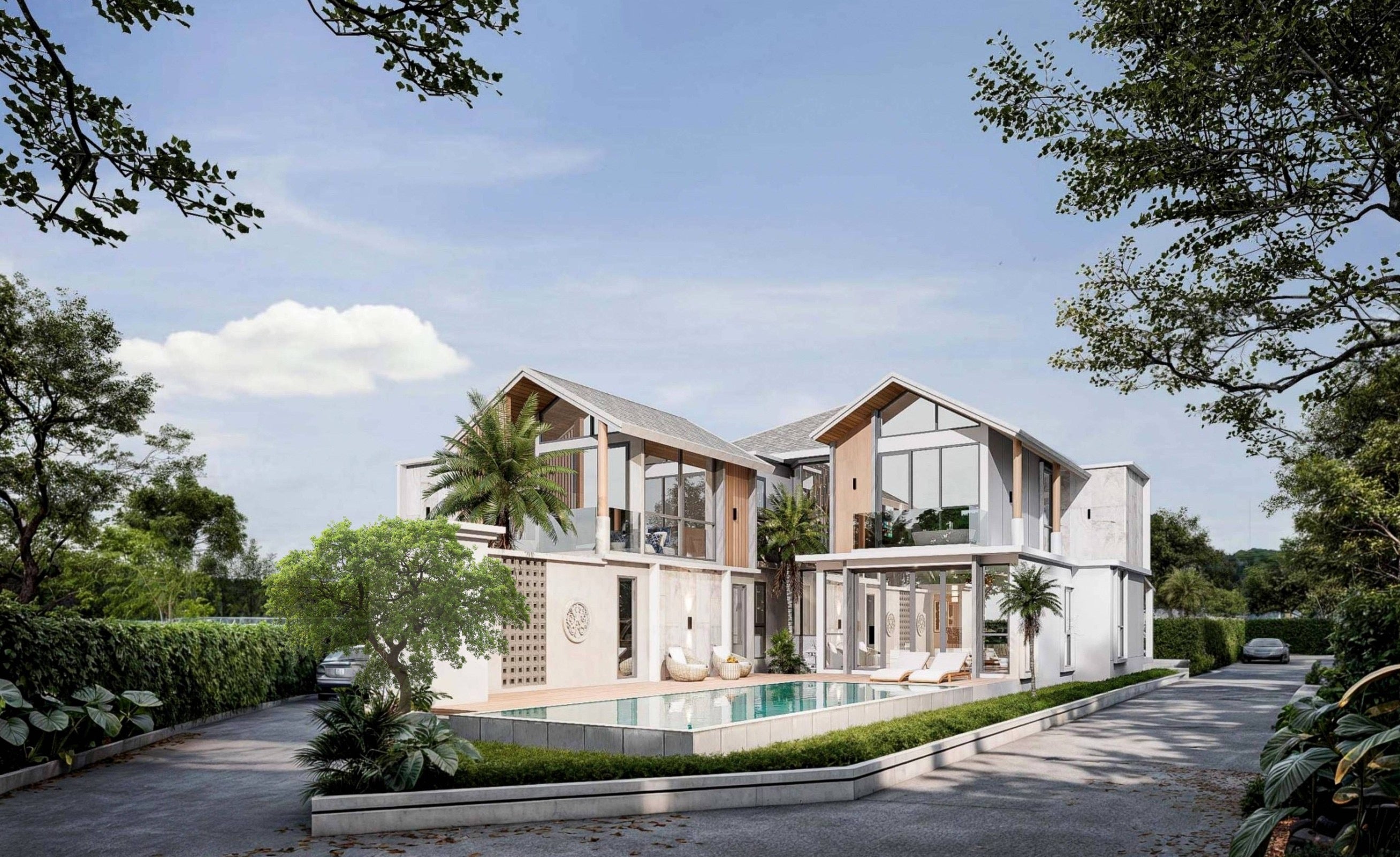 Only  luxury villa available