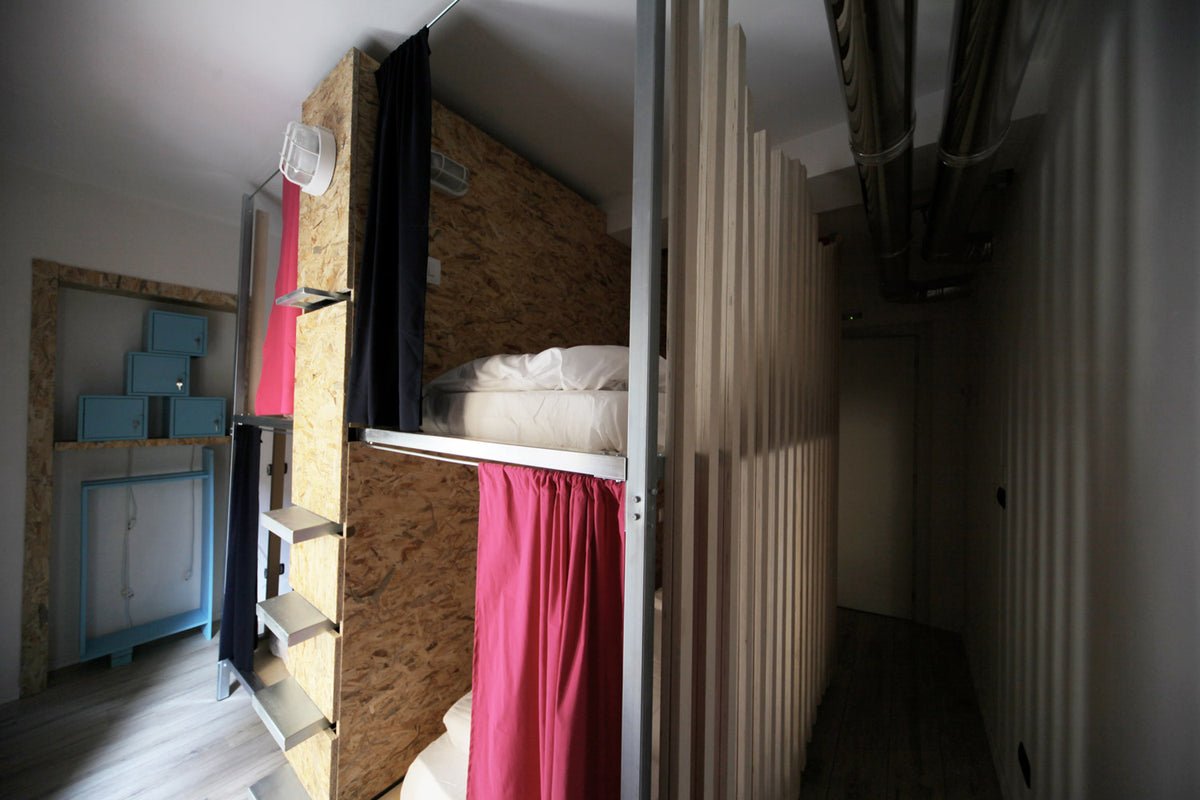 The Harbor 4-bed mixed dorm at Dopa Hostel