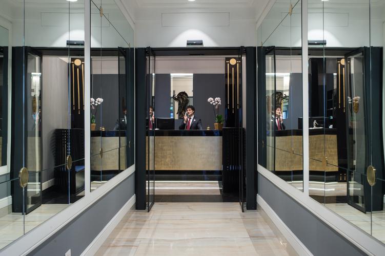 Reception at Art Hotel Orologio, Bologna