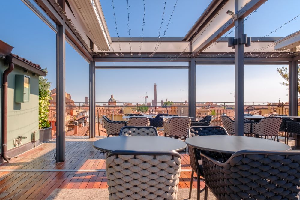 A photo from the panoramic terrace gallery at Hotel Touring