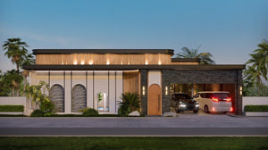 Luxury English-Style Pool Villa