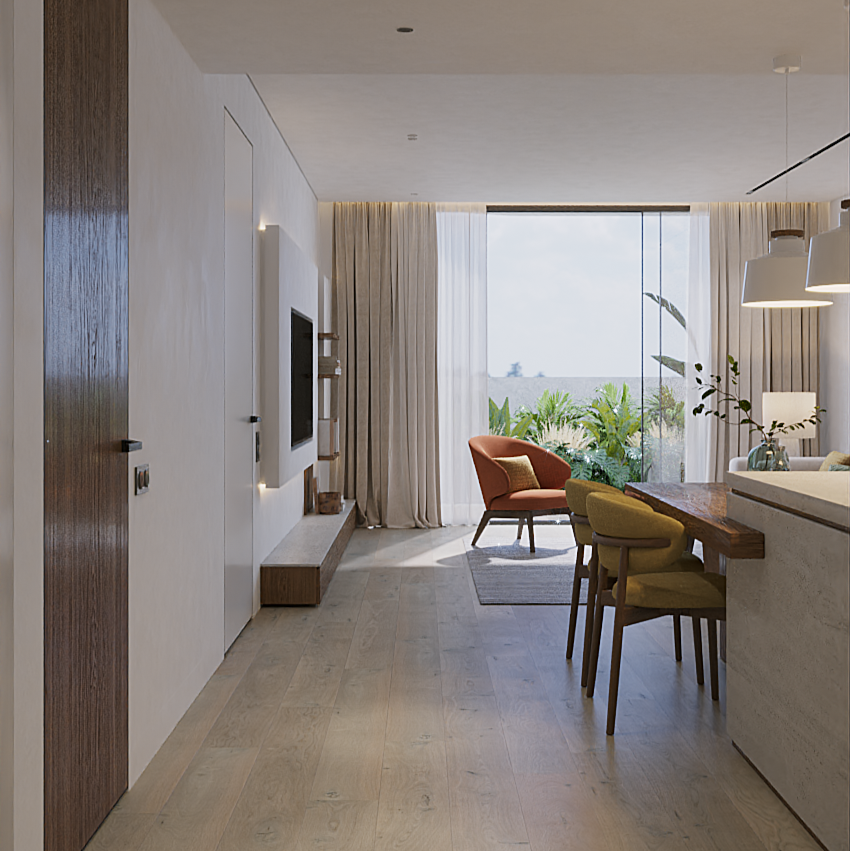 The Serene Tropical Condo