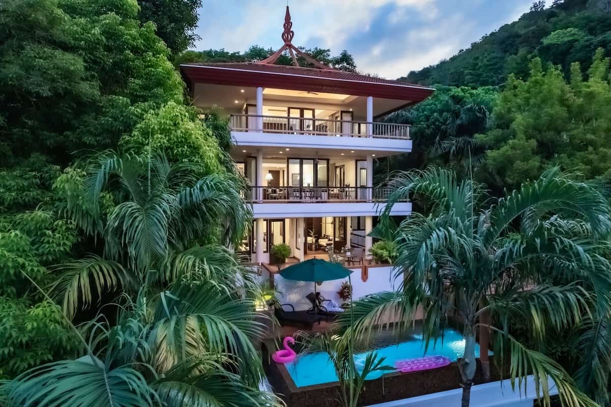 Luxury Mom-Tri Sea View Villa for Sale in Rawai