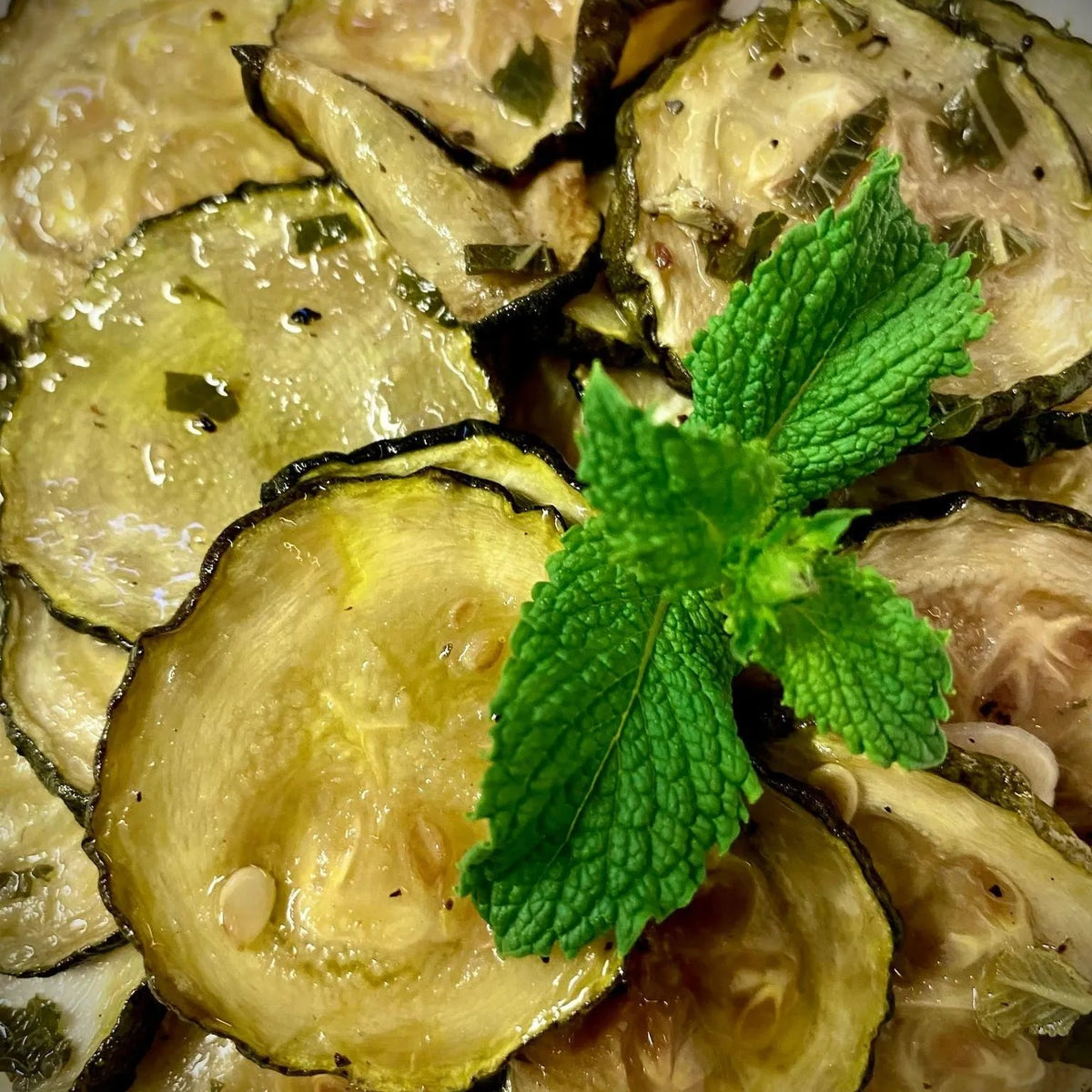 Zucchine alla scapece at Ciàpa Fiaa