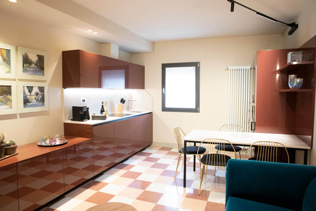 Inside the Ametista apartment at Gardi Luxury Apartments