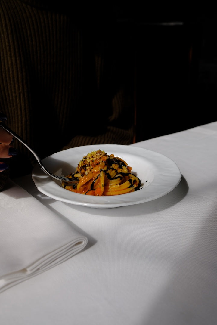 A pasta dish at Scacco Matto