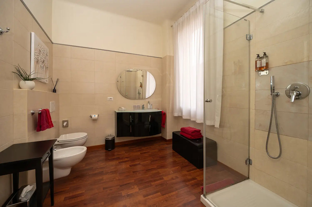 A detail of the Giulia room at Luxury B&B Casa Faccioli