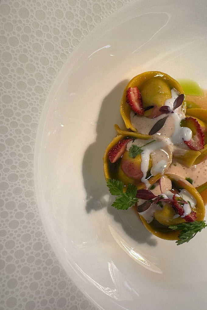 A pasta course at Feel Como