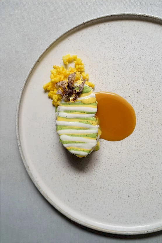 A plated dish at Feel Como