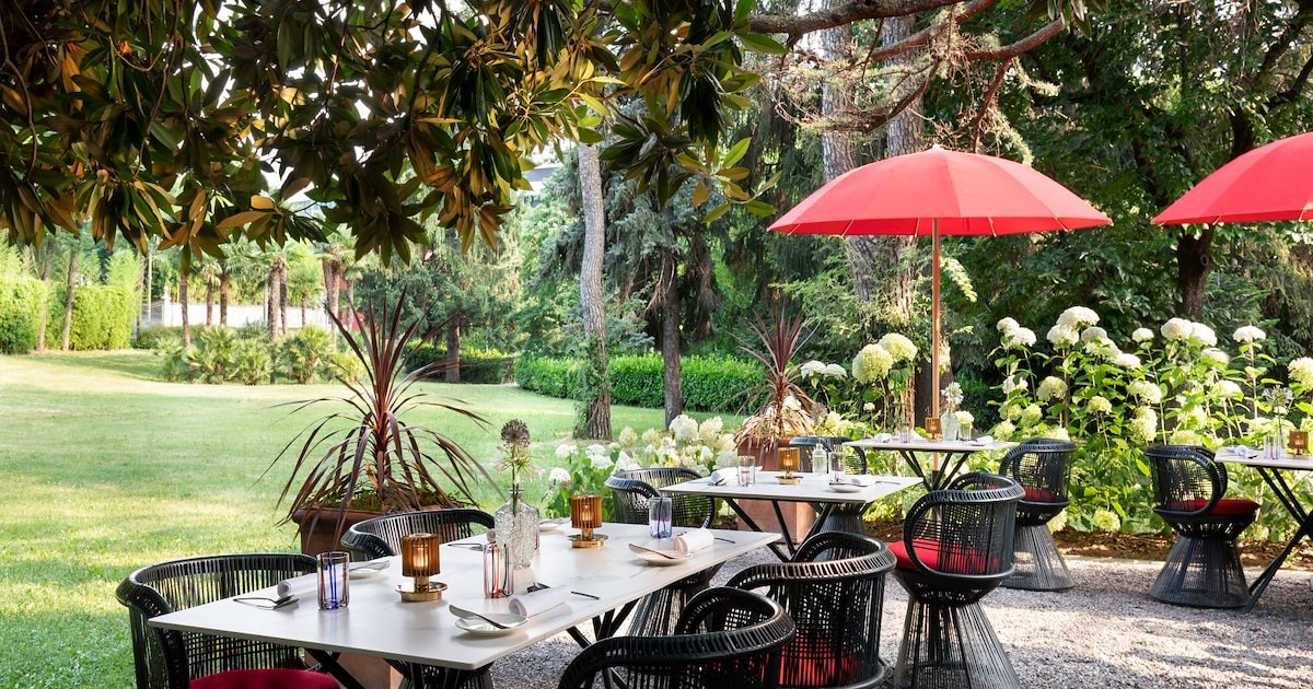 Outdoor terrace at Kitchen