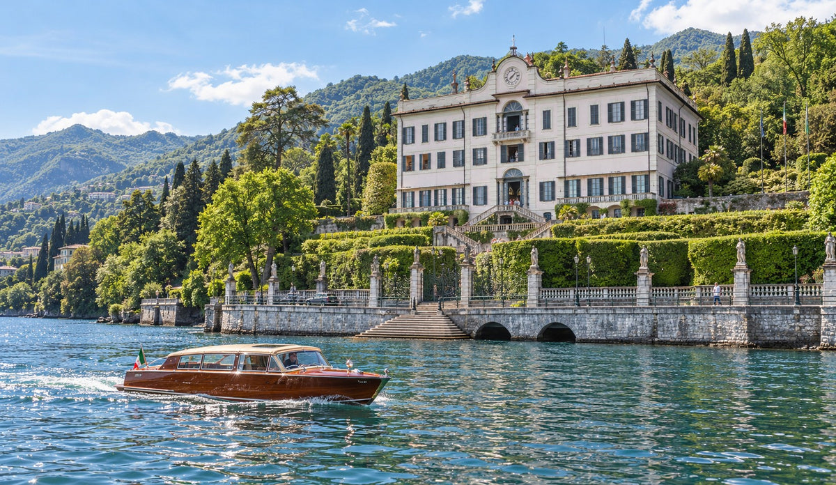 Villa Carlotta in Tremezzo, a boat ride up the lake from Como