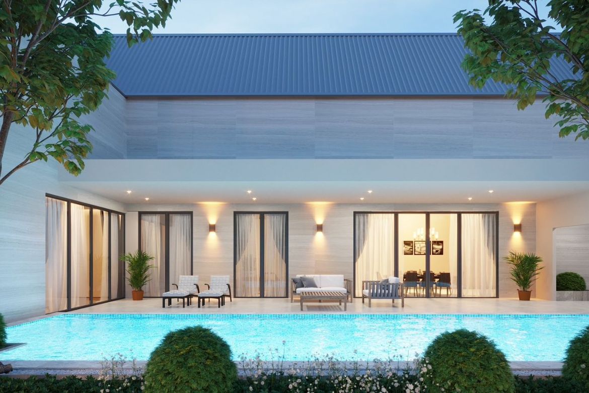 Modern-Japanese villa in Pattaya for sale