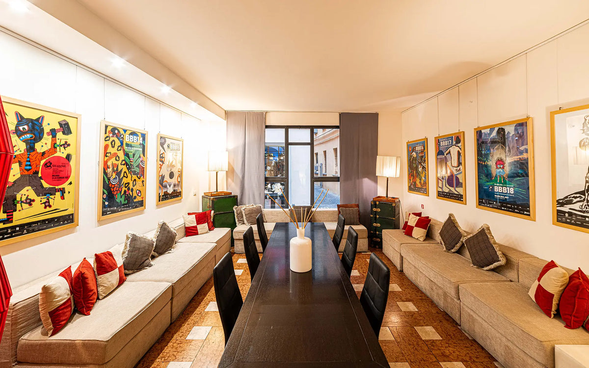 Interior of Phi Hotel Bologna