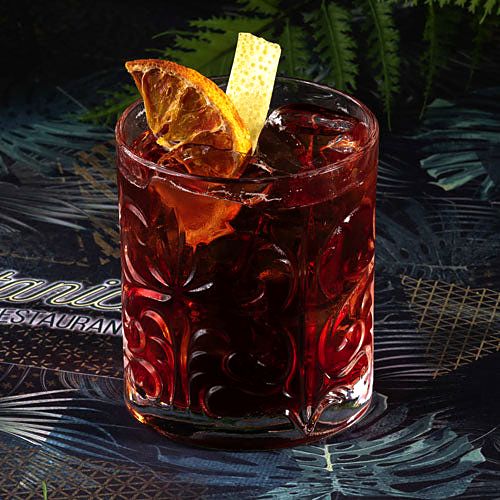 Signature cocktail at Botanico