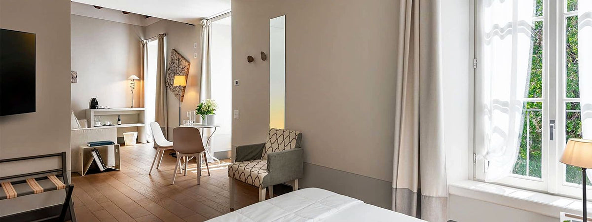 Superior room with lounge corner at GombitHotel