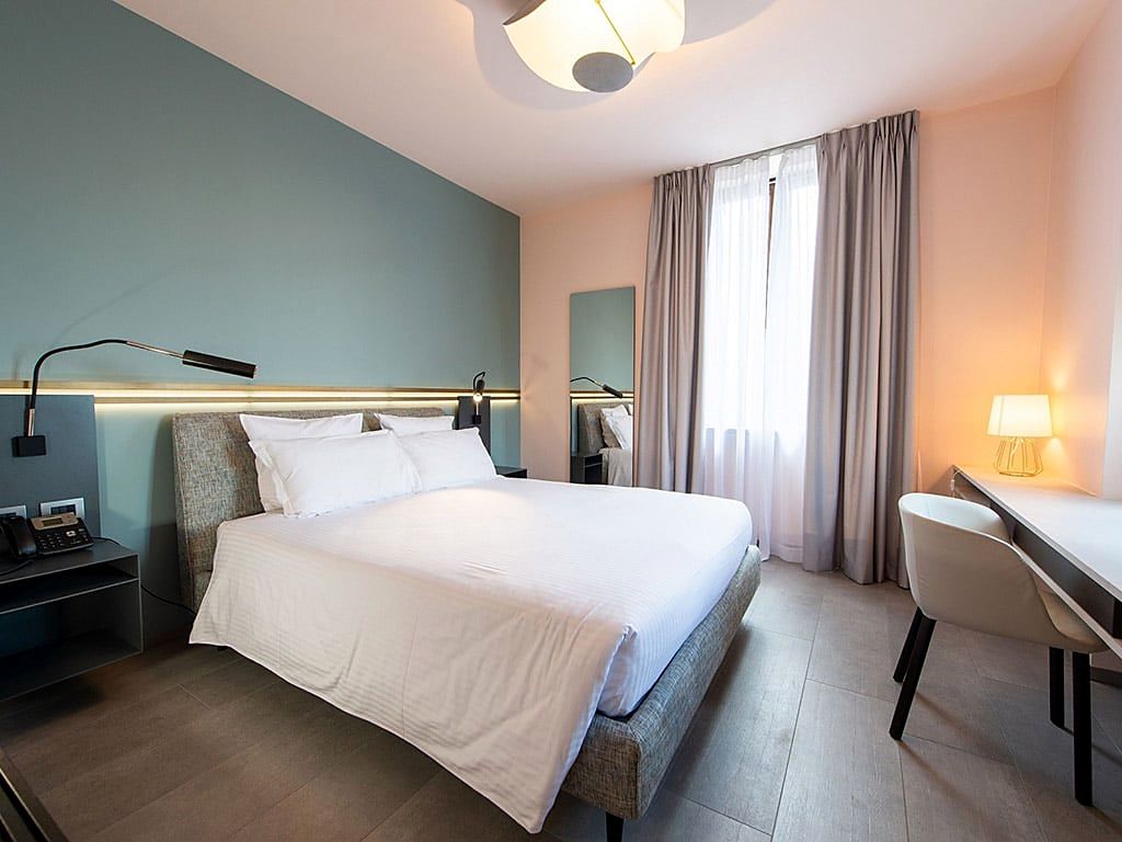 Deluxe double room at Le Funi Hotel