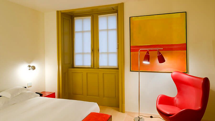 Design double room at the Petronilla Hotel