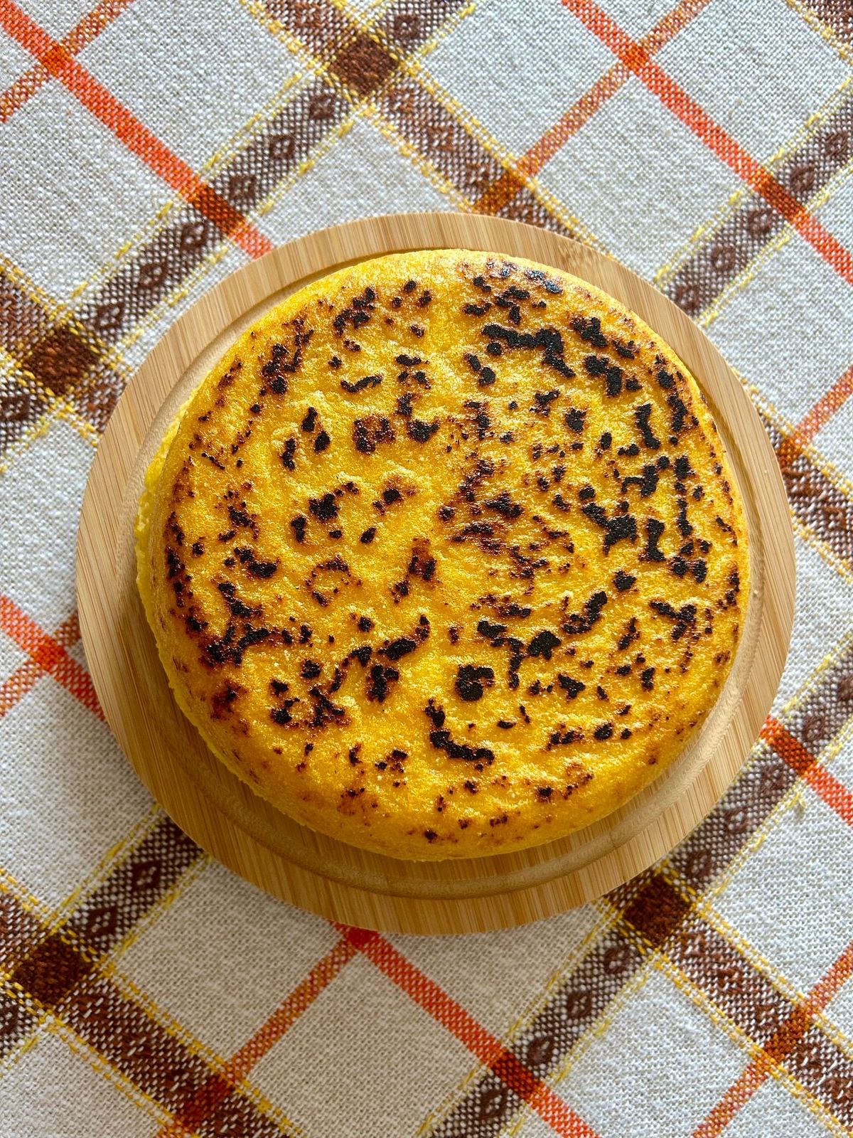 Grilled polenta, a staple of the Bergamo table