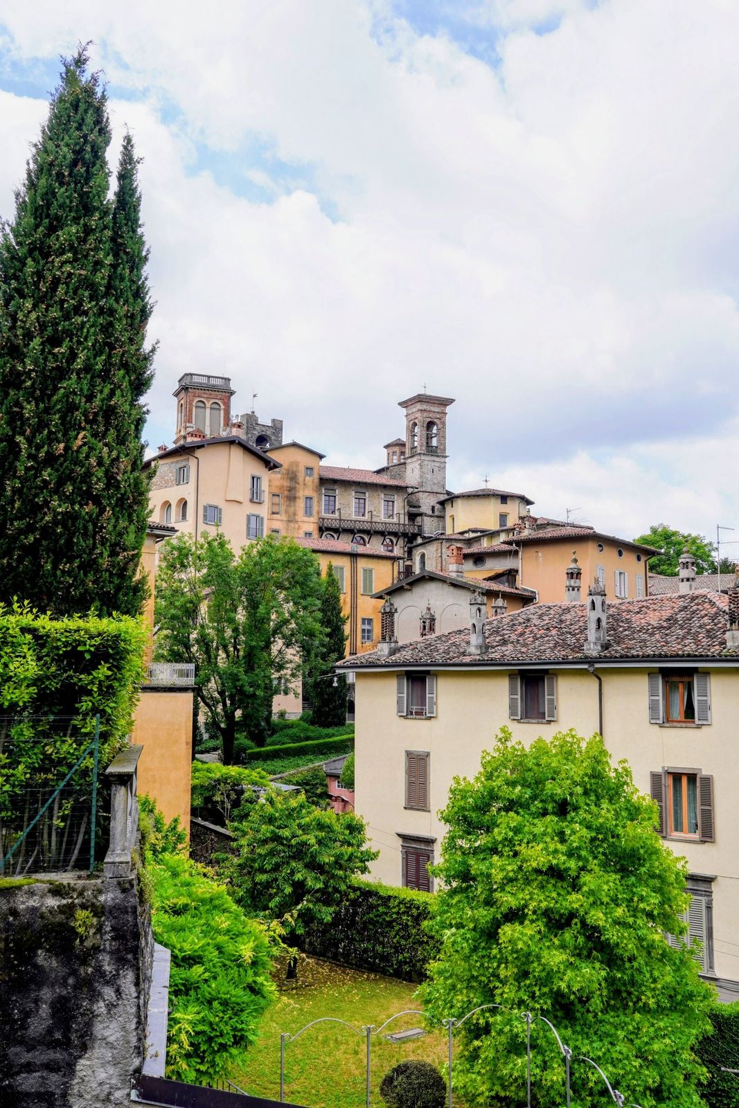Historic houses and gardens in Bergamo