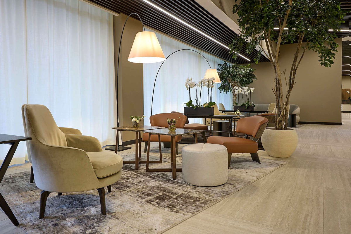 Lobby lounge at Radisson Blu Hotel, Bergamo ChorusLife