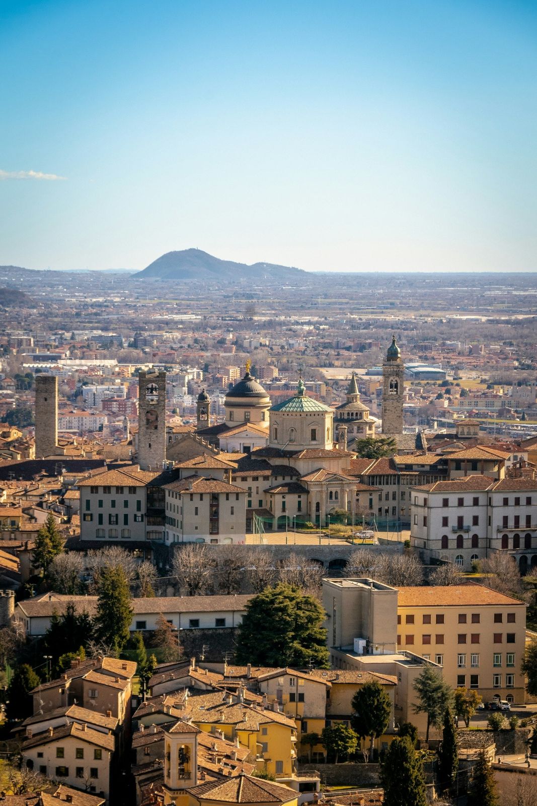 Città Alta seen from San Vigilio