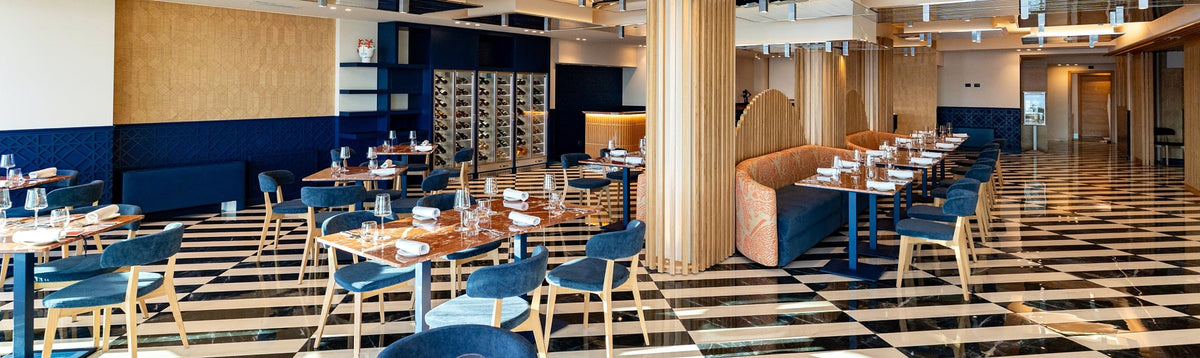 Dining room at Faraglioni Restaurant