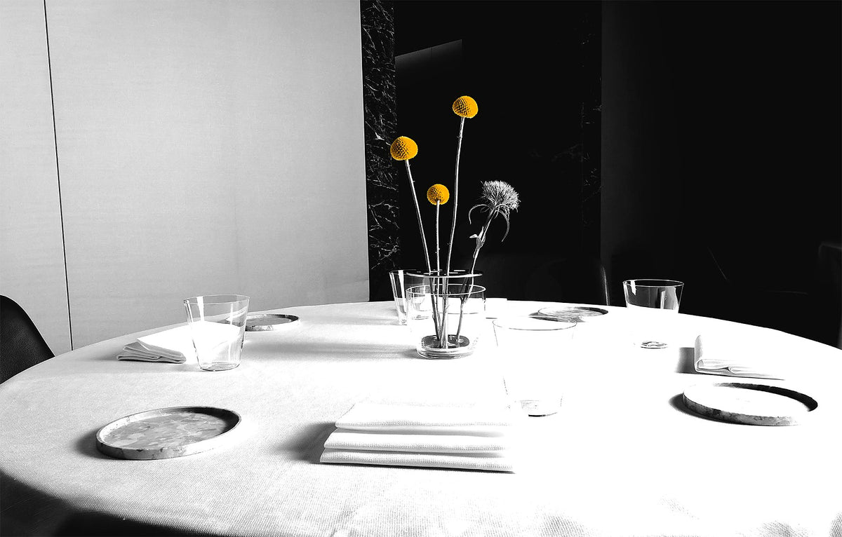 The dining room at Aria