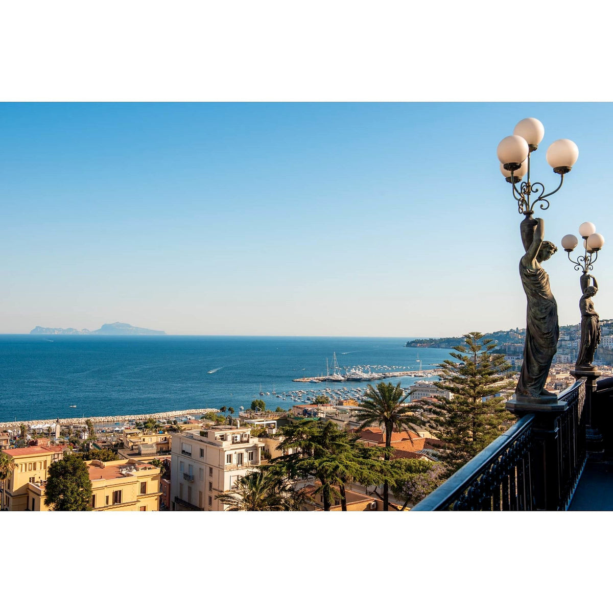Bay of Naples view from Grand Hotel Parker's