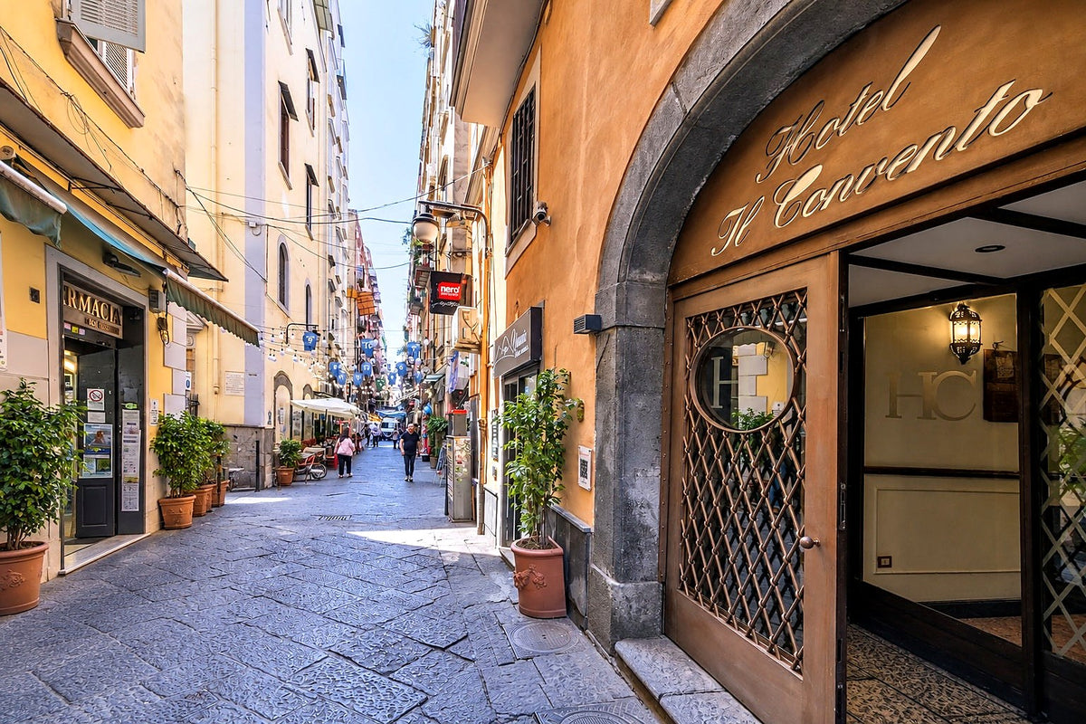 Entrance of Hotel il Convento