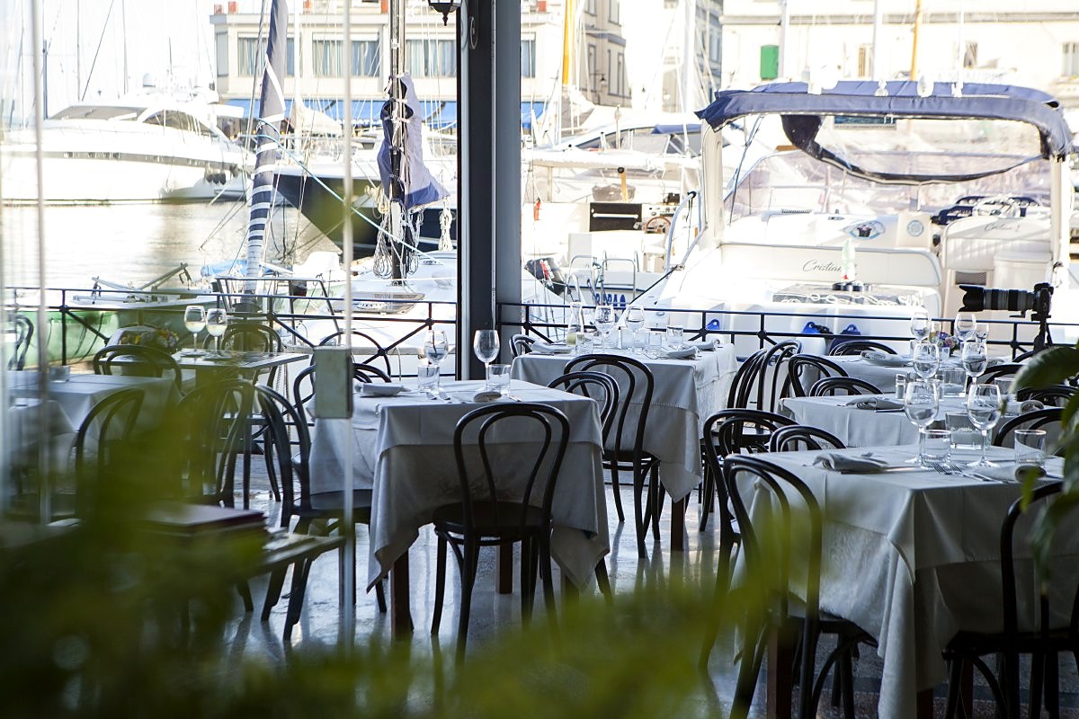 The terrace of La Bersagliera