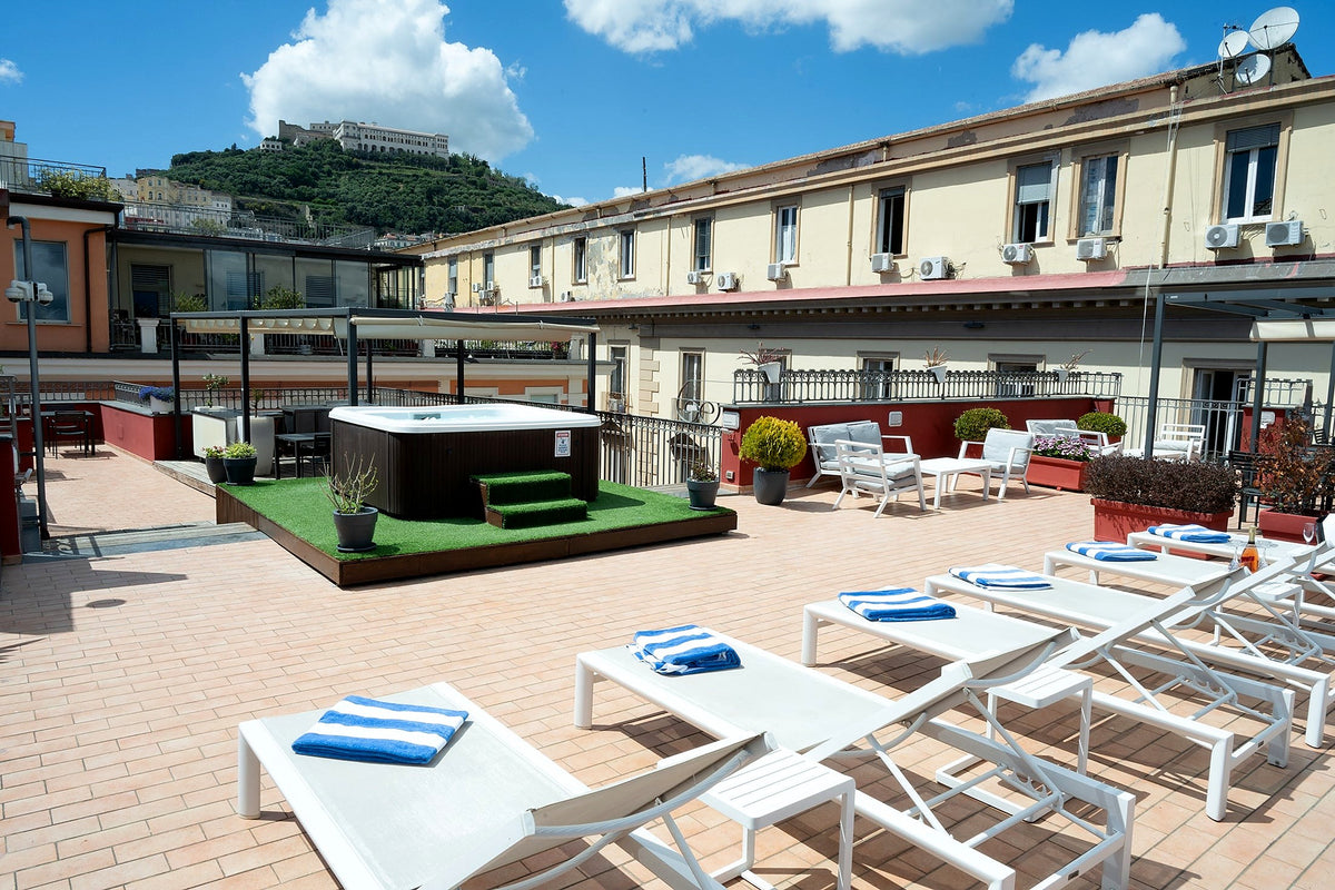 Rooftop terrace at La Ciliegina Lifestyle Hotel