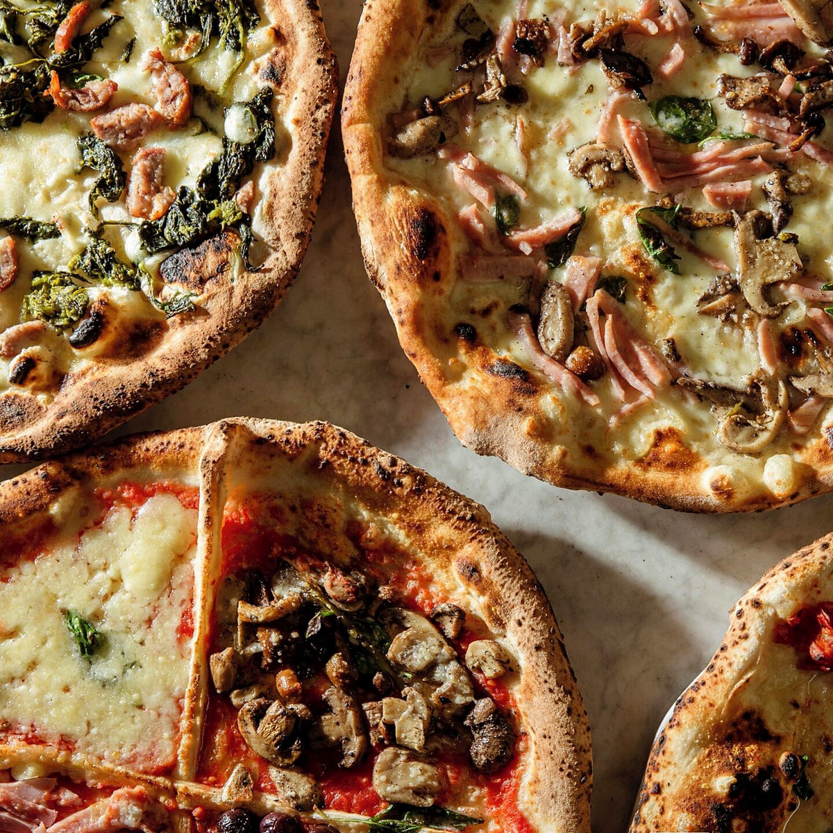 Pizzas at Pizzeria Trianon da Ciro