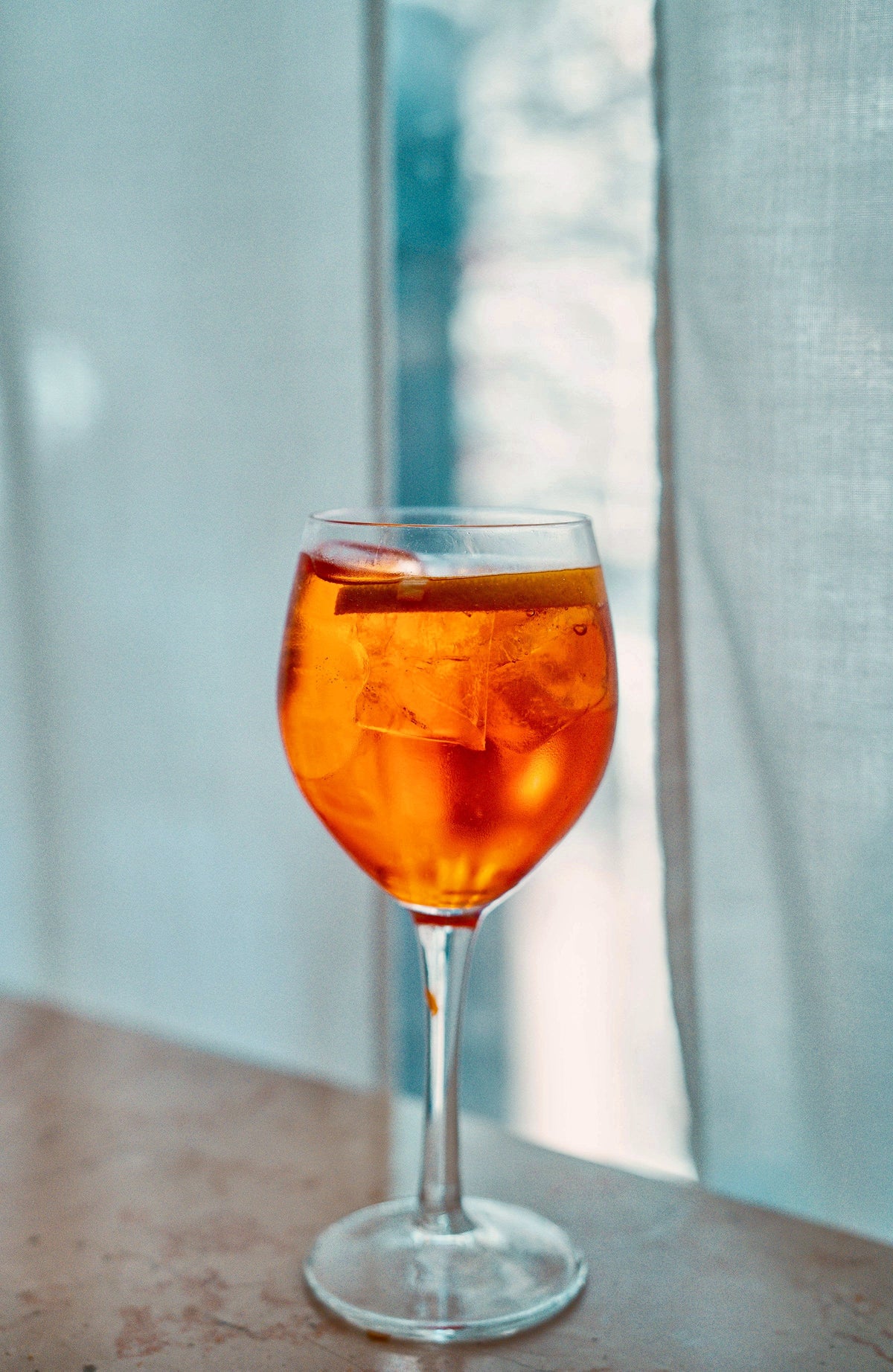 An Aperol spritz: the bitter-orange aperitif was created in Padua in 1919 (illustrative photo)