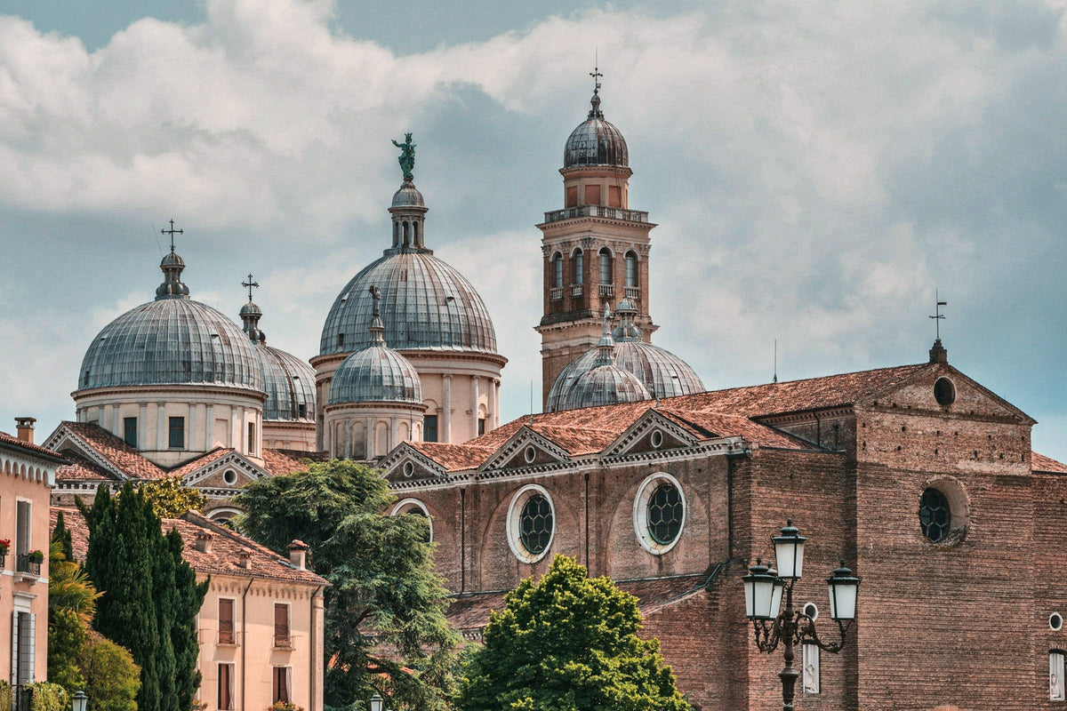 Domes and bell tower of the Basilica of Santa Giustina